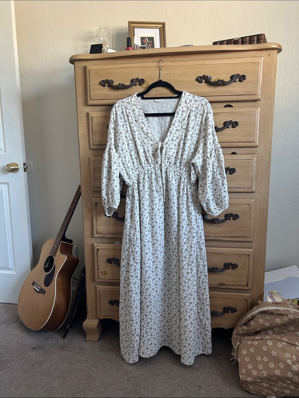 Port Augusta Neuflora dress cotton gauze
